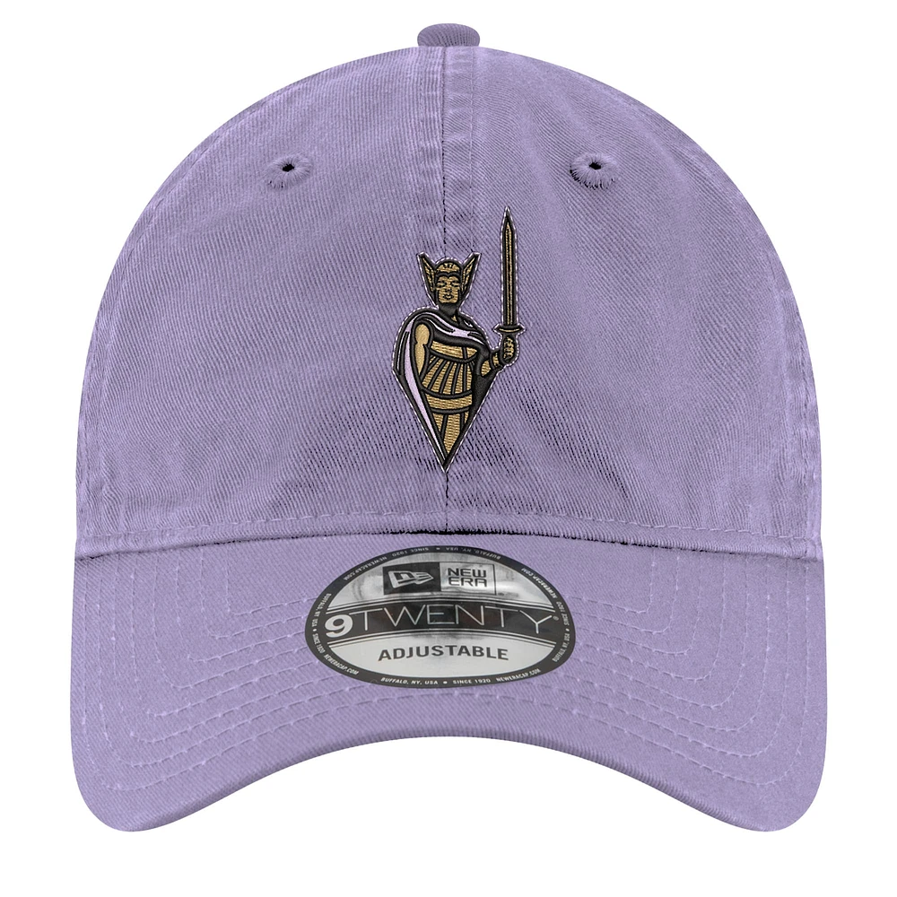 Casquette ajustable unisexe New Era violette Golden State Valkyries Core 9TWENTY