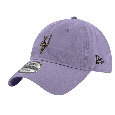Casquette ajustable unisexe New Era violette Golden State Valkyries Core 9TWENTY