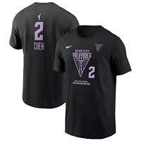 Unisex Nike Kaitlyn Chen Black Golden State Valkyries 2025 WNBA Draft Name & Number T-Shirt