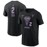 Unisex Nike Kaitlyn Chen Black Golden State Valkyries 2025 WNBA Draft Name & Number T-Shirt
