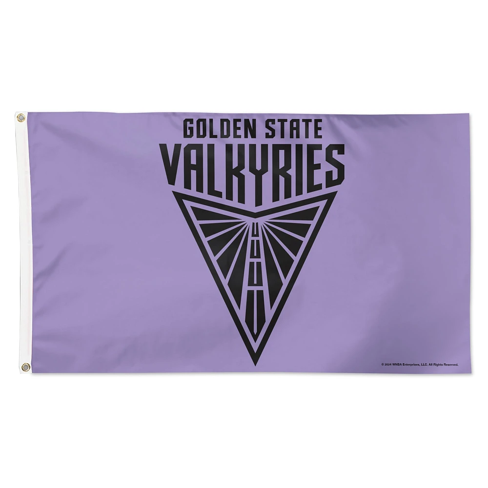 WinCraft Golden State Valkyries 3' x 5' Logo 1-Sided Deluxe Flag