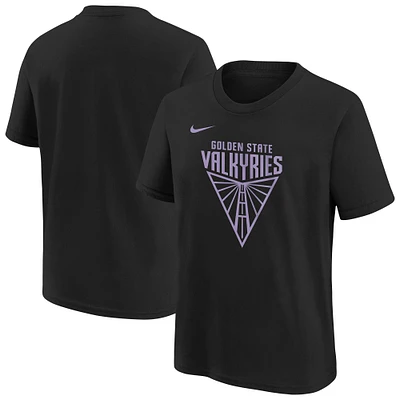 T-shirt Nike Eclipse noir pour jeunes avec logo Golden State Valkyries Essential