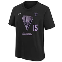 Youth Nike Tiffany Hayes Black Golden State Valkyries Explorer Edition Player Name & Number T-Shirt