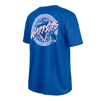 New Era  Blue Golden State Warriors Glow-in-the-Dark T-Shirt