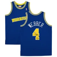 Lids Chris Webber Golden State Warriors Autographed Fanatics