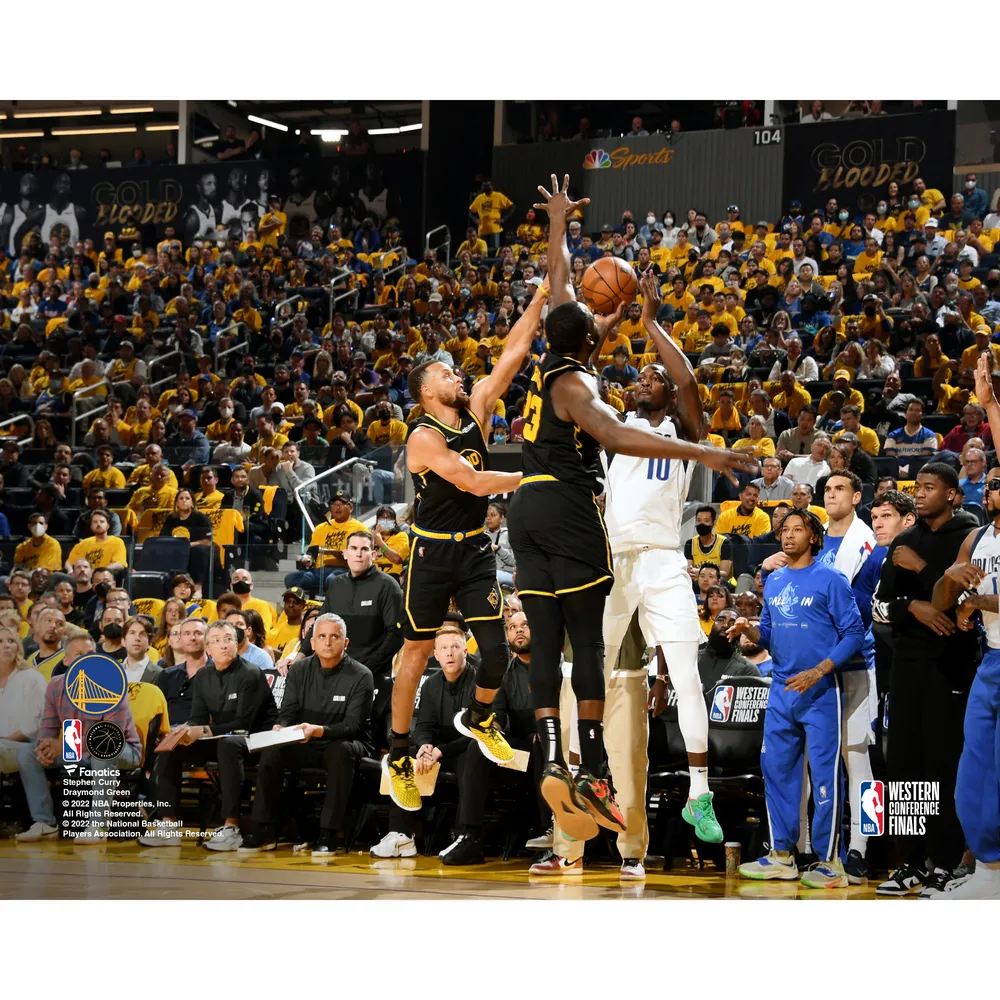 Lids Jordan Poole Golden State Warriors Fanatics Authentic Unsigned 2022  Western Conference Finals Game 1 Layup Photograph