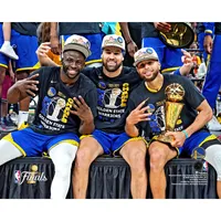 Stephen Curry Golden State Warriors Fanatics Authentic Unsigned 2018 NBA  Finals Trophy Celebration Spotlight Photograph