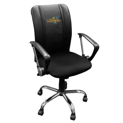 Golden State Warriors DreamSeat Secondary Logo Curve Office Chair