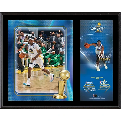 Plaque de joueur sublimée Fanatics Authentic Kevin Looney Golden State Warriors Champions de la finale NBA 2022 12'' x 15''