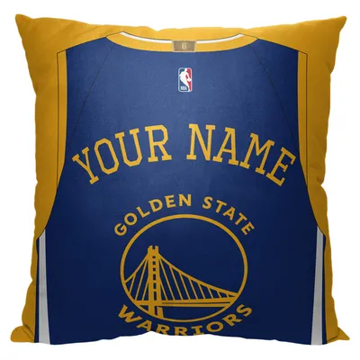 Golden State Warriors 18'' x 18'' Personalized Pillow