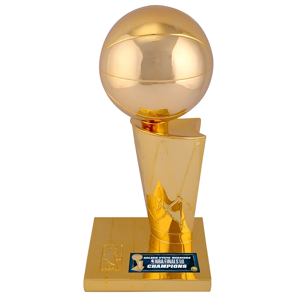 Golden State Warriors 2018 NBA Finals Champions 12" Replica Larry O'Brien Trophy with Sublimated Plate