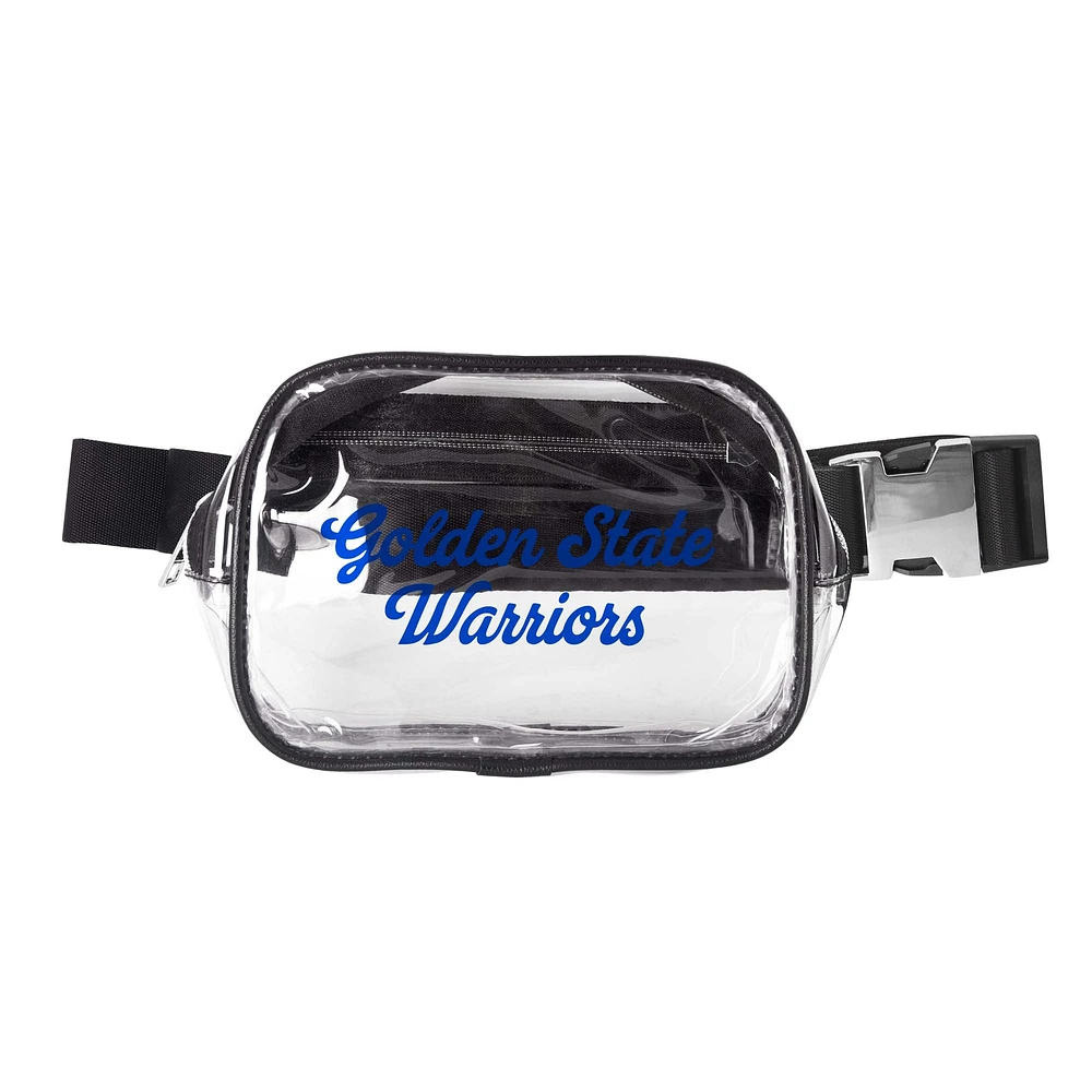 Golden State Warriors Clear Belt Bag