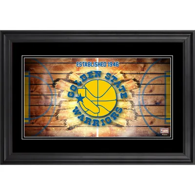 Fanatics Authentic Golden State Warriors 2022 NBA Finals Champions Black Framed Logo Jersey Display Case