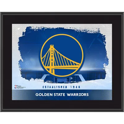 Golden State Warriors Fanatics Authentic Framed 10.5" x 13" Sublimated Horizontal Team Logo Plaque