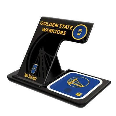 Golden State Warriors Personalized 3-in-1 Charging Station