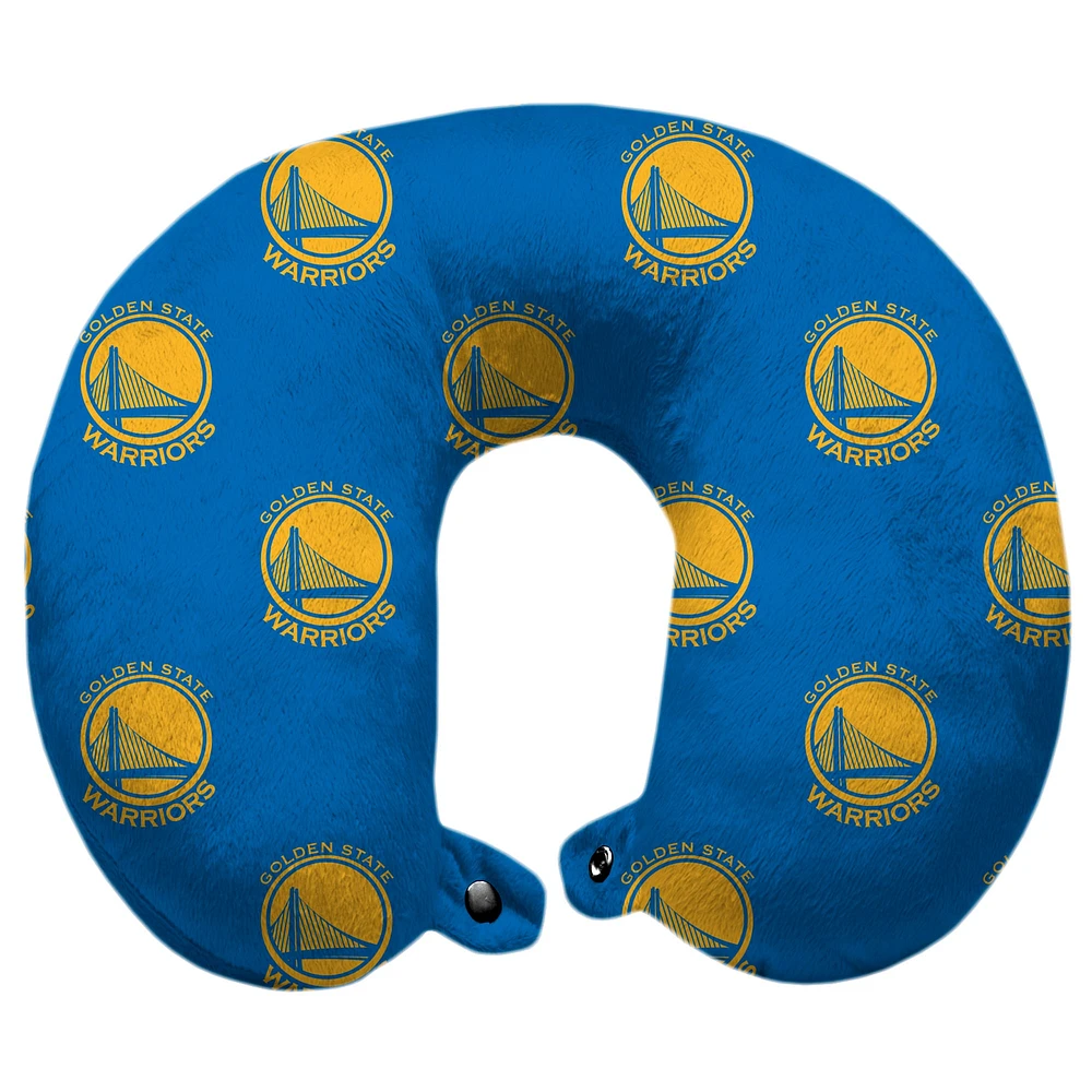 Oreiller de voyage en polyester Golden State Warriors