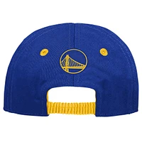 Casquette souple My First Tail Sweep Flex pour bébé Golden State Warriors bleu