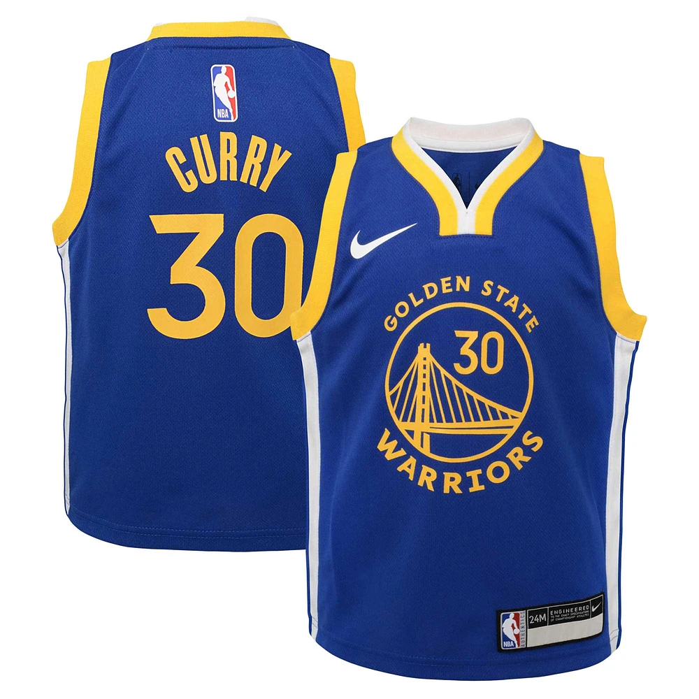 Infant Nike Stephen Curry Royal Golden State Warriors Swingman Player Jersey - Icon Edition