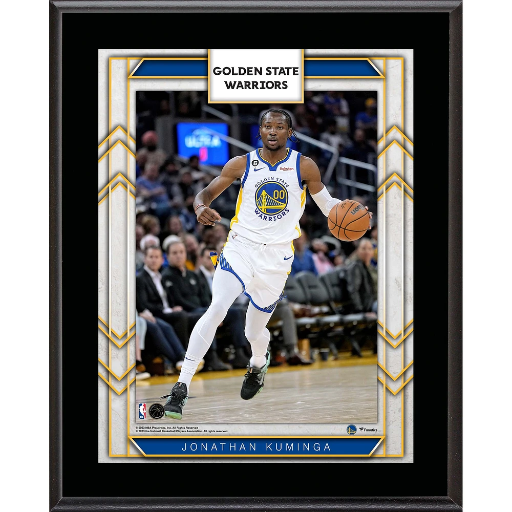 Jonathan Kuminga Golden State Warriors 10.5" x 13" Sublimated Player Plaque