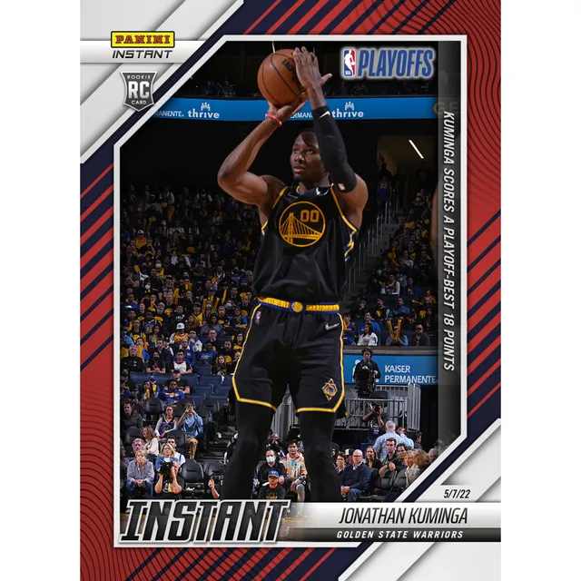 Jordan Poole Golden State Warriors Fanatics Exclusive Parallel Panini Instant Poole Sparks Warriors Off Bench in Game 1 Single Trading Card - Limited
