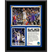Klay Thompson Golden State Warriors 10.5'' x 13'' 37 Points in a Quarter Sublimated Plaque