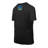 T-shirt à manches courtes premium brodé pour homme, modèle NBA New Era GCP, Warior BLK, NBA, GCP ...