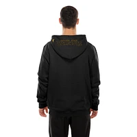 Sweat à capuche Premium New Era Golden State Warriors noir pour homme