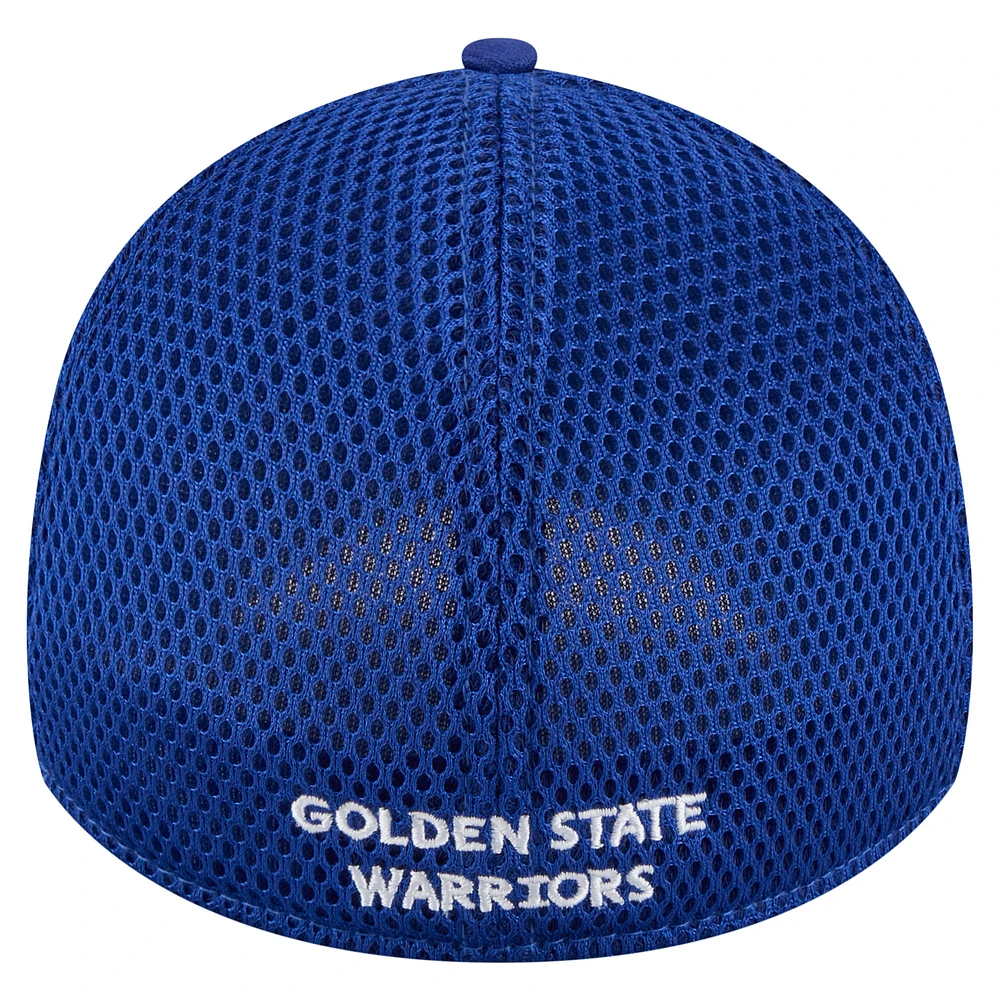 Casquette New Era Royal Golden State Warriors Subtle Camo 39THIRTY Flex pour homme