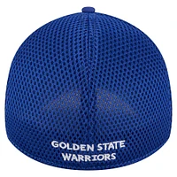 Casquette New Era Royal Golden State Warriors Subtle Camo 39THIRTY Flex pour homme