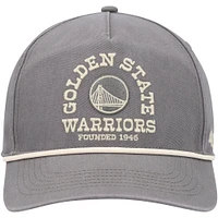 Casquette réglable '47 anthracite Golden State Warriors Canyon Ranchero Hitch pour hommes