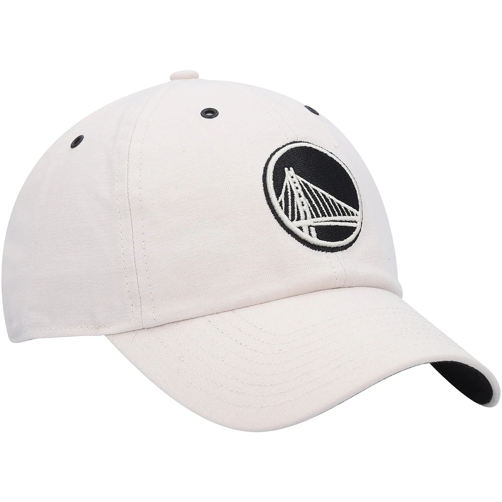 Casquette réglable Golden State Warriors Lunar Clean Up '47 crème pour homme
