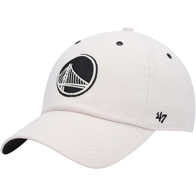 Casquette réglable Golden State Warriors Lunar Clean Up '47 crème pour homme