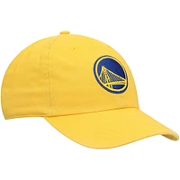 Men's '47 Gold Golden State Warriors Team Clean Up Adjustable Hat