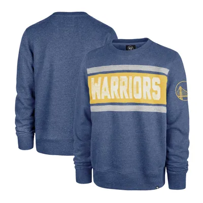 Golden State Warriors '47 Tribeca Emerson Pullover Sweatshirt - Heather Royal