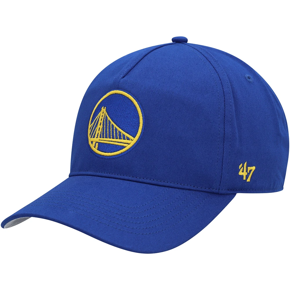 Men's '47 Royal Golden State Warriors Hitch Snapback Hat