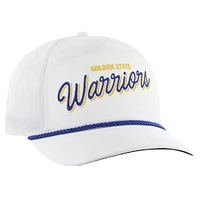 Casquette ajustable '47 Golden State Warriors Fairway Hitch brrr pour hommes, blanche