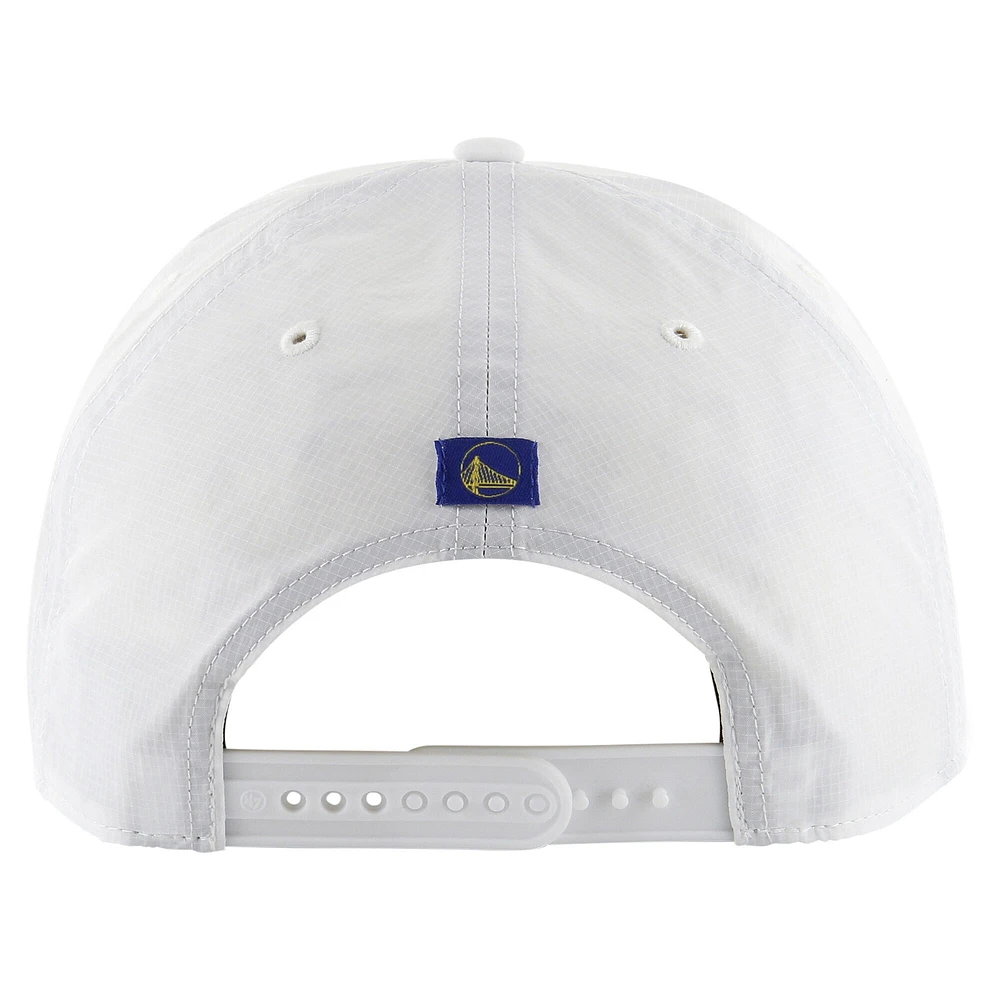 Casquette ajustable '47 Golden State Warriors Fairway Hitch brrr pour hommes, blanche