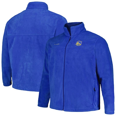 Men's Columbia Royal Golden State Warriors Steens Full-Zip Jacket