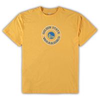 Men's Concepts Sport Gold/Royal Golden State Warriors Big & Tall T-Shirt Shorts Sleep Set