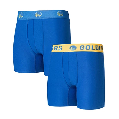 Concepts Sport Royal Golden State Warriors Breakthrough Lot de 2 boxers pour homme