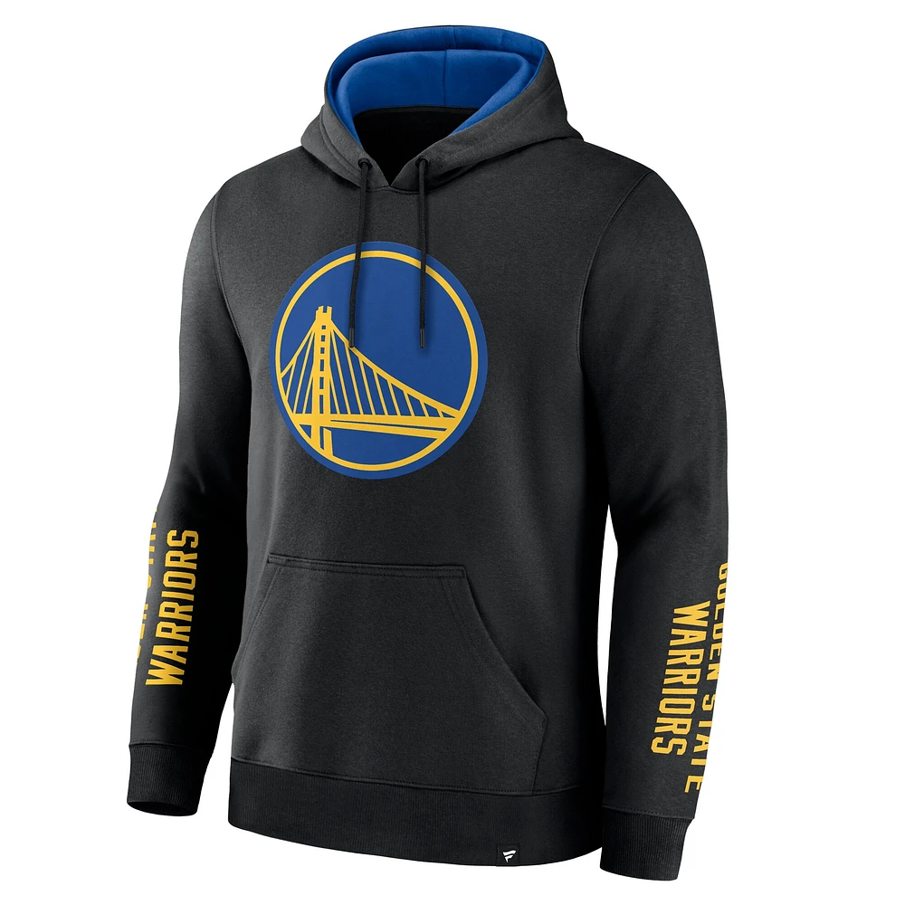 Sweat à capuche noir pour homme Fanatics Golden State Warriors Legacy Guard