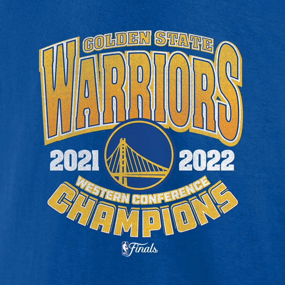 Men's Fanatics Branded Royal Golden State Warriors 2022 Western