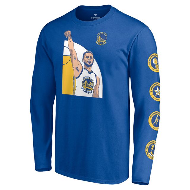 Men's Golden State Warriors Stephen Curry Fanatics Branded Royal