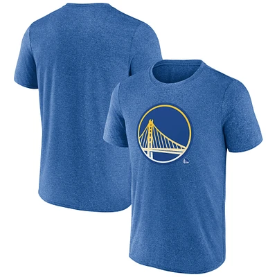 Men's Fanatics Heather Royal Golden State Warriors Iconic Overtime T-Shirt