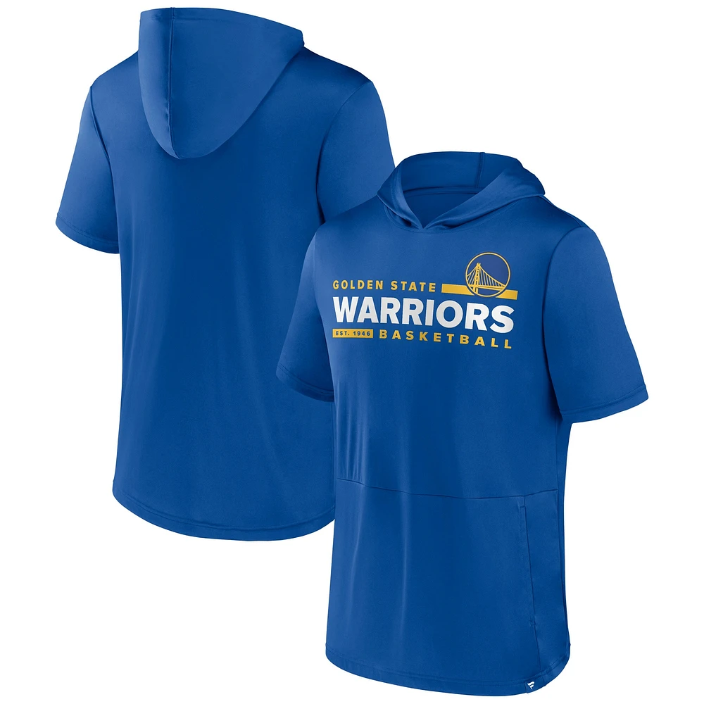 Men's Fanatics Royal Golden State Warriors Possession Hoodie T-Shirt