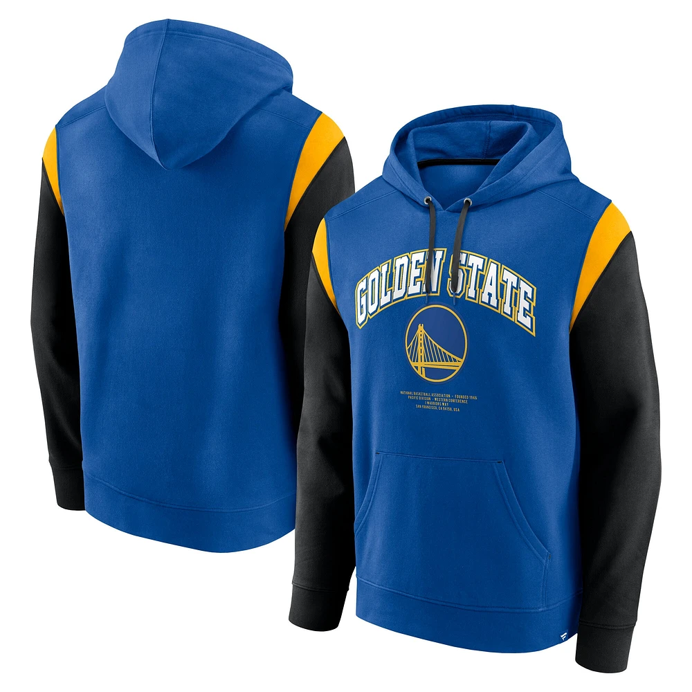 Sweat à capuche Fanatics Royal Golden State Warriors Scorer pour homme