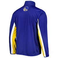 Veste de survêtement entièrement zippée G-III Sports by Carl Banks Royal Golden State Warriors Contender Wordmark pour homme