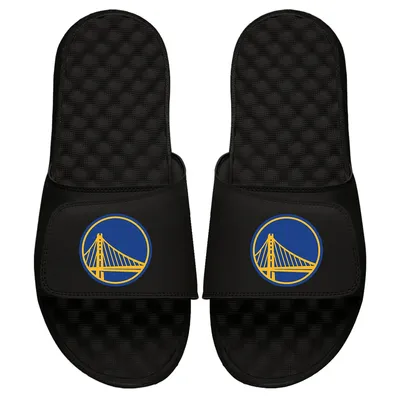 Golden State Warriors ISlide Personalized Primary Slide Sandals - Black