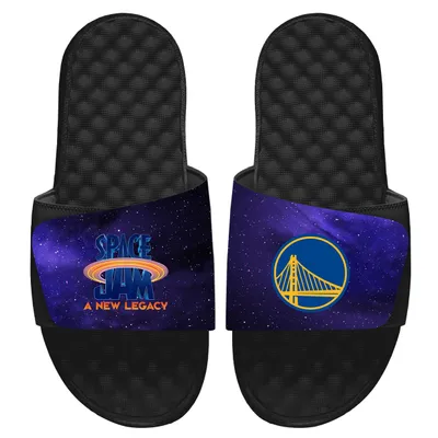 Golden State Warriors ISlide Space Jam 2 Galaxy Slide Sandals - Black