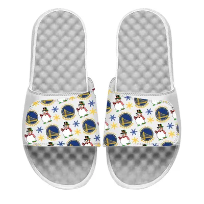 Golden State Warriors ISlide Holiday Pattern Slide Sandals